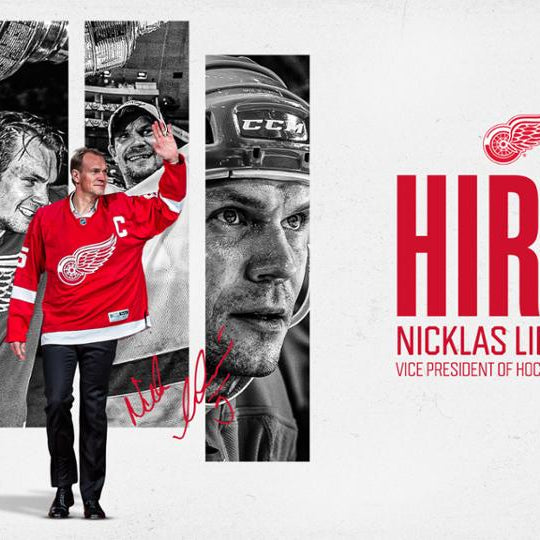 Nicklas Lidstrom is back in the "D" - Detroit Shirt Company