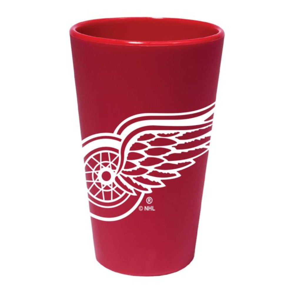 Detroit Red Wings 16 oz Silicone Pint Glass - Detroit Shirt CompanyWinCraftDrinkware (Accessories)