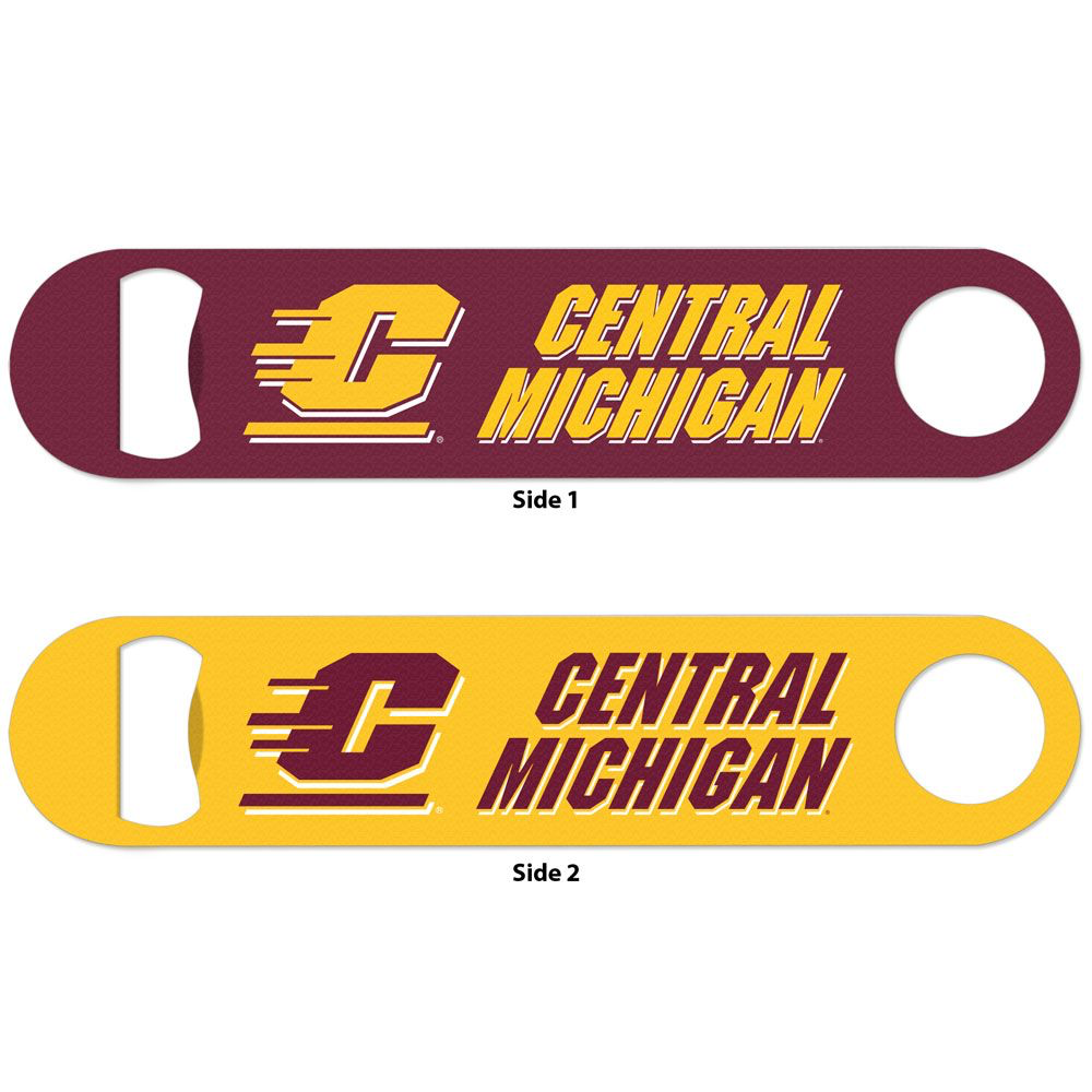 Central Michigan - Metal Bottle Opener