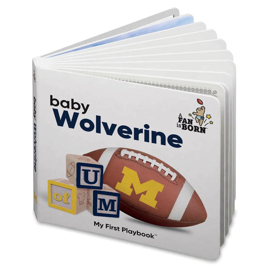 Michigan Wolverines: A Fan Is Born Baby Book