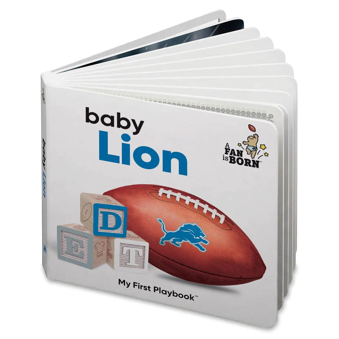 Detroit Lions: A Fan Is Born Baby Book