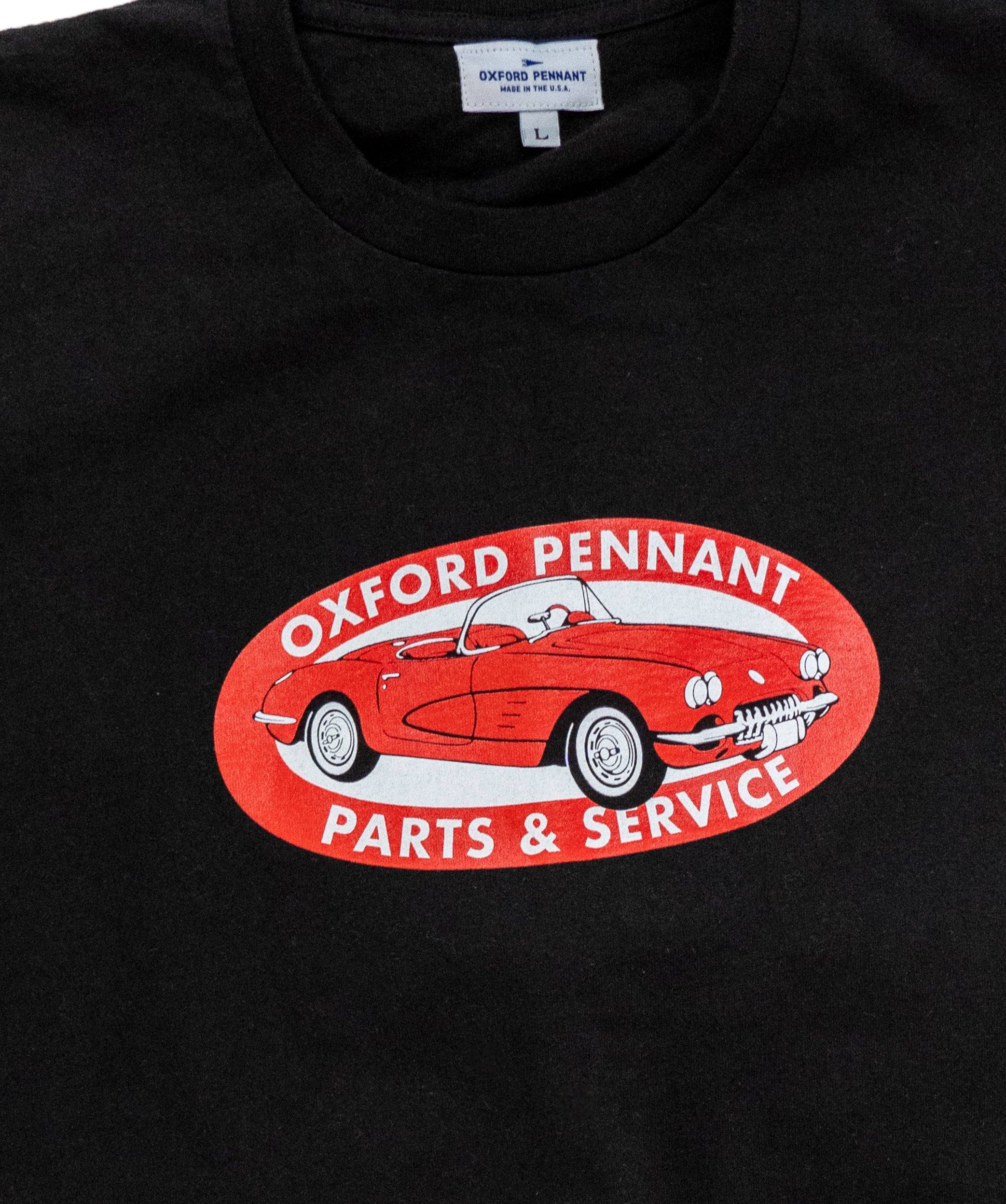 Oxford Pennant Parts & Service T-Shirt • General Motors x Oxford Pennant