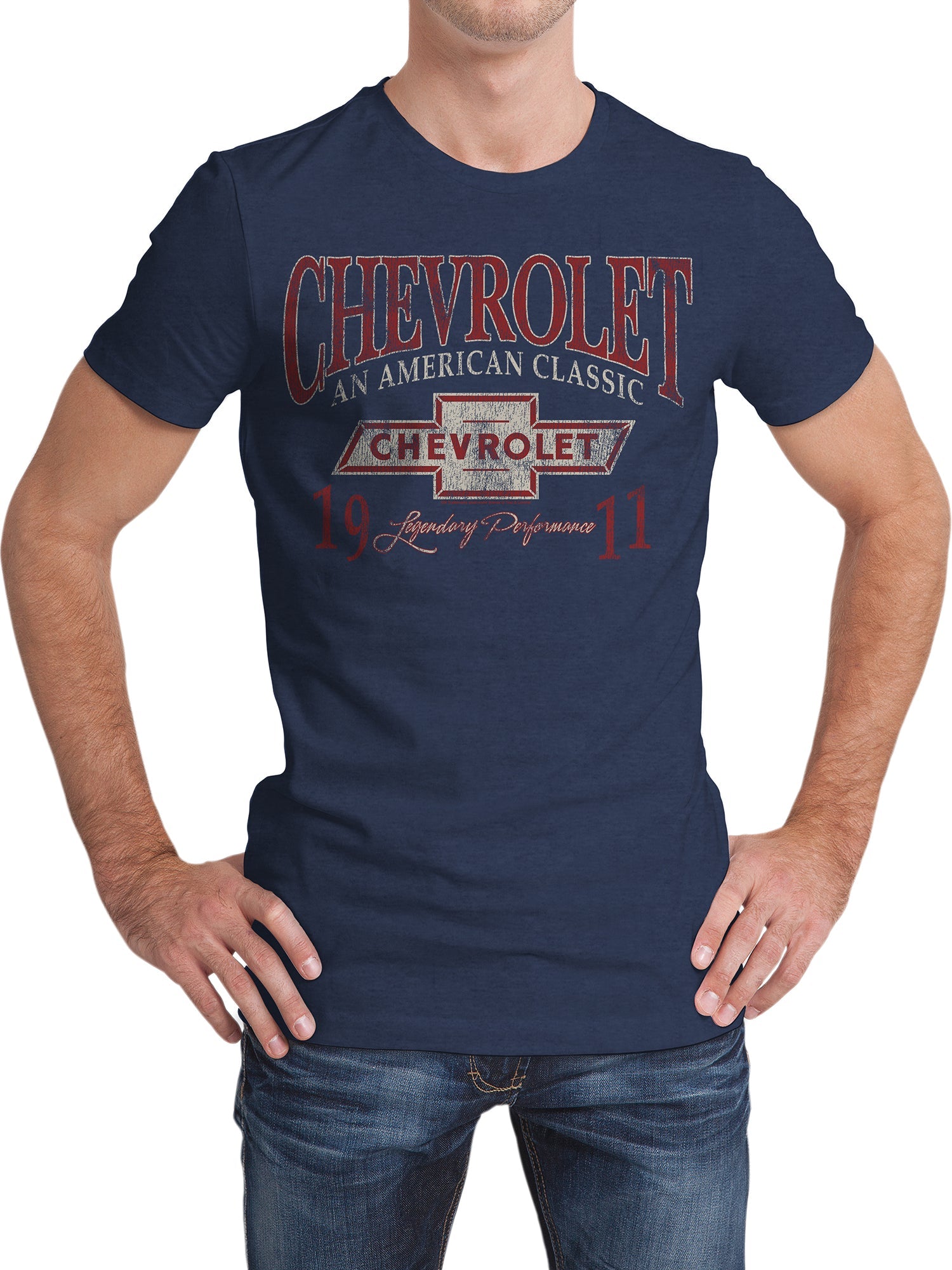 Chevrolet: An American Classic T-Shirt - Indigo Black Heather