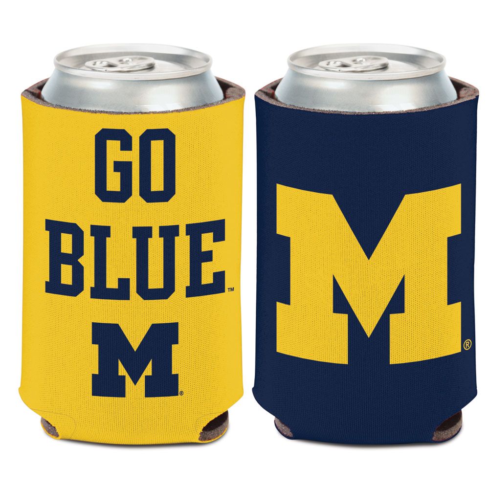 Michigan Wolverines SLOGAN Can Cooler - Detroit Shirt CompanyWinCraftDrinkware (Accessories)