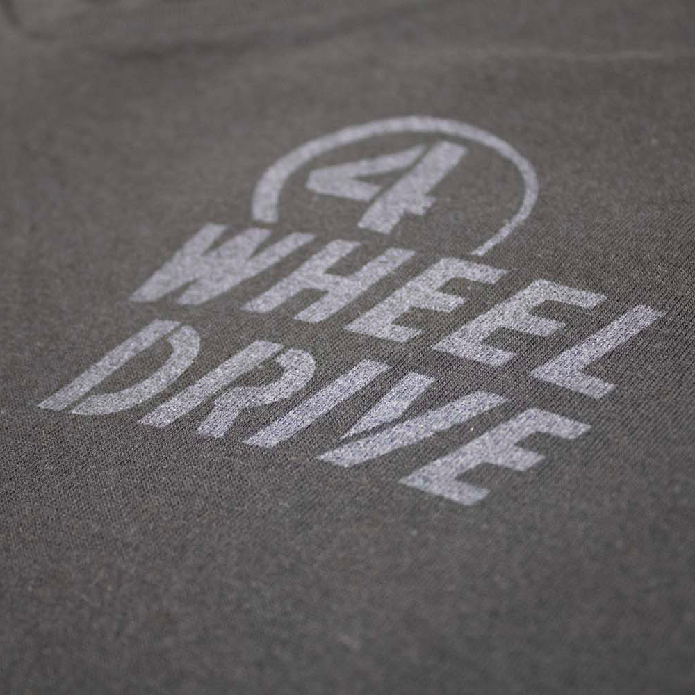 Ladies V-Neck Jeep® Willys 4WD - Black