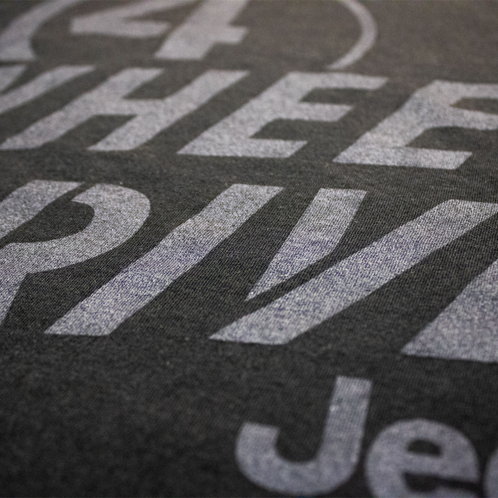 Mens T-Shirt Jeep® Willys 4WD - Black