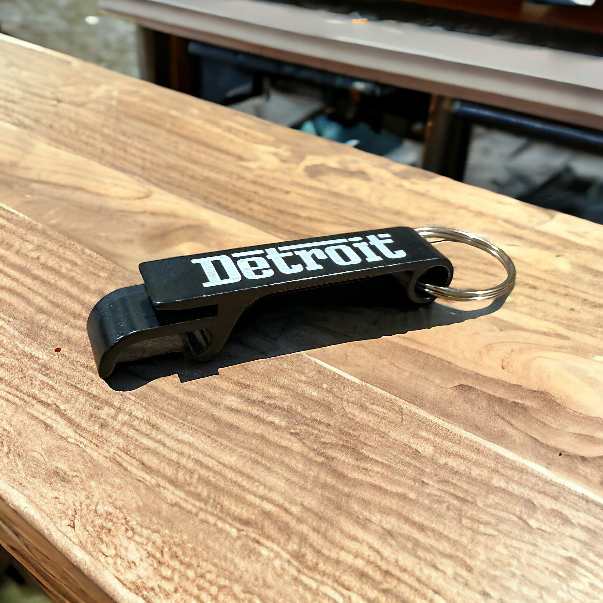 Keychain - Detroit Grigio Bottle Opener