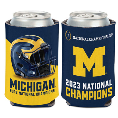 Michigan Wolverines National Football Champions Can Cooler - Detroit Shirt CompanyWinCraftDrinkware (Accessories)