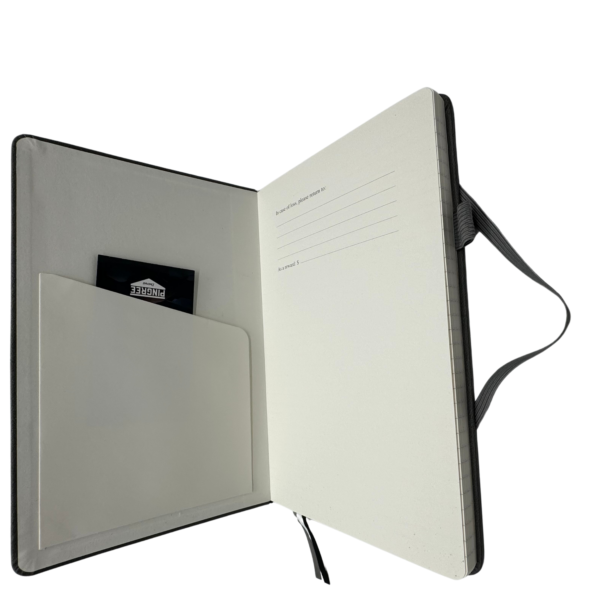 Hardcover Pingree Journal - Moleskine Style