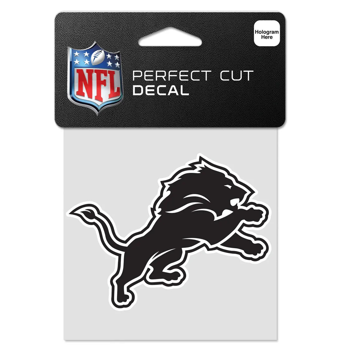 Detroit Lions - 4" Logo Decal Alternate Jersey