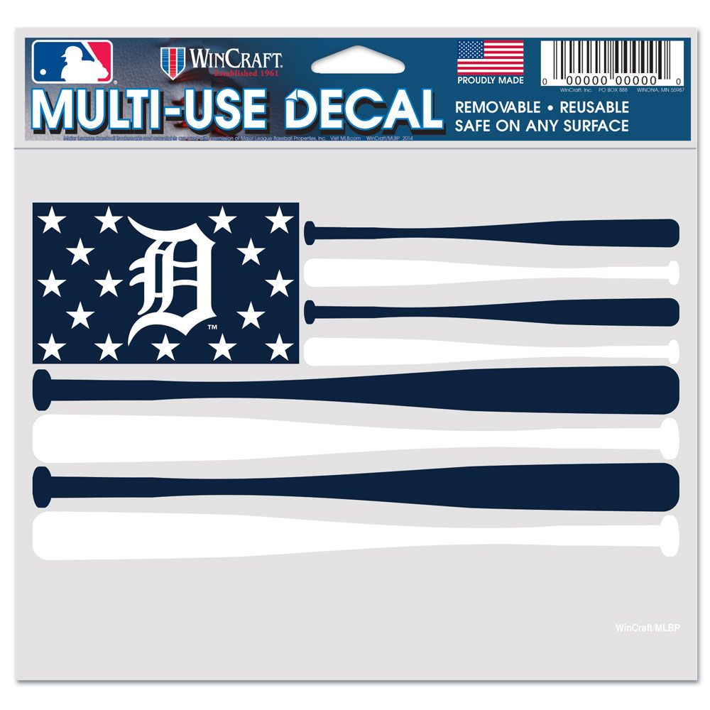 Detroit Tigers - BATS Logo Decal - Detroit Shirt CompanyWinCraftDecals (Accessories)