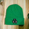 Hat - Detroit St. Patrick's 313 Shamrock Flip Knit - Kelly Green