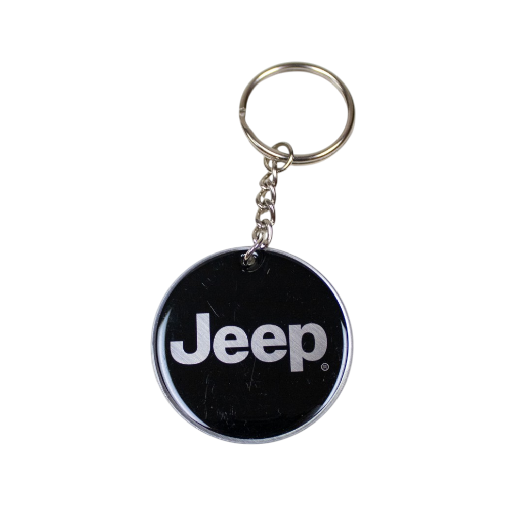 Keychain – A250 Jeep - Round Metal