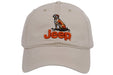 Hat - Jeep Dogs Premium Chino Twill - Khaki - Detroit Shirt CompanyFCA - JeepHats (Apparel)