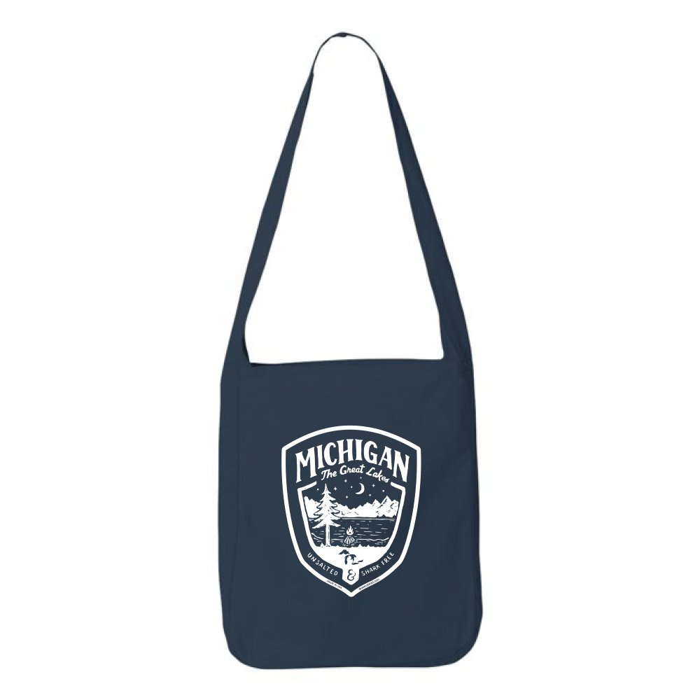 Michigan Shield Crossbody Bag - Detroit Shirt CompanyDetroit Shirt CompanyBag