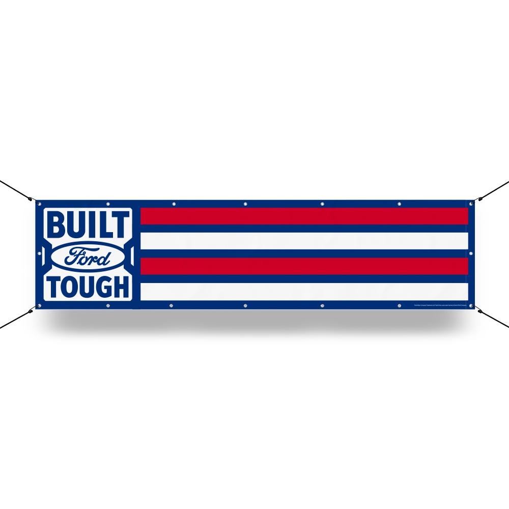 Banner - Built Ford Tough Flag