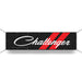 Banner - Dodge Challenger Script with Rhombus Long - Detroit Shirt CompanyFCA - DodgeOther Accessories