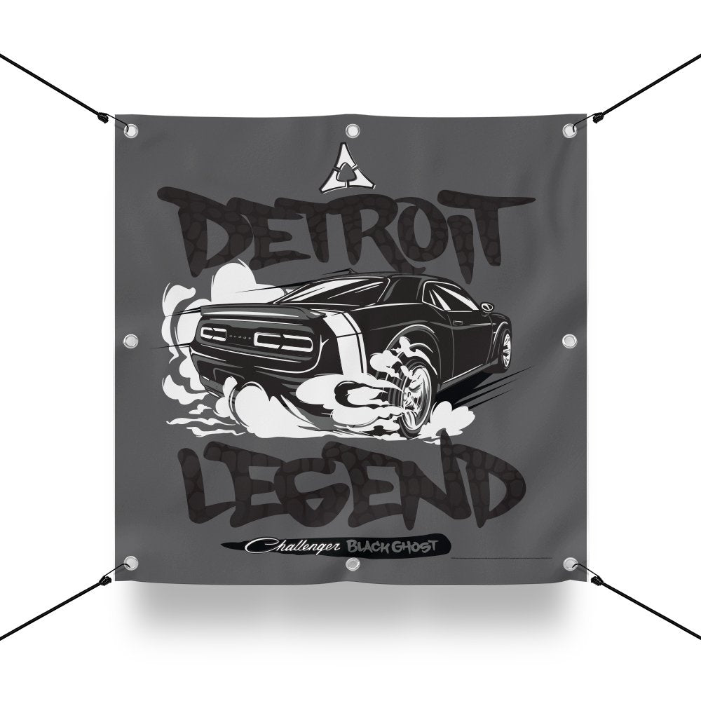 Banner - Dodge Challenger - Detroit Legend - Detroit Shirt CompanyFCA - DodgeOther Accessories