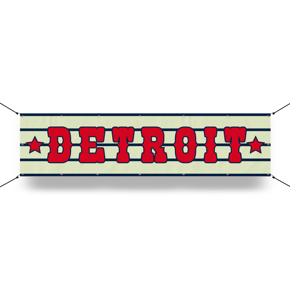 Banner - Detroit Vintage Stars