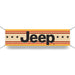 Banner - Jeep® Vintage Stripes with Stars - Detroit Shirt CompanyFCA - JeepOther Accessories