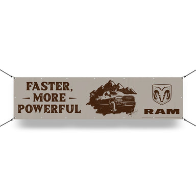 Banner - RAM Powerful - Detroit Shirt CompanyFCA - RAMOther Accessories