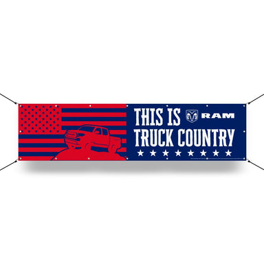 Banner - RAM Truck Country - Detroit Shirt CompanyFCA - RAMOther Accessories