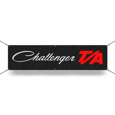 Banner - Dodge Challenger T/A Long - Detroit Shirt CompanyFCA - DodgeOther Accessories