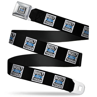 Ford Built Tough - 2 Color - Seatbelt Belt - Detroit Shirt CompanyBuckleDownBelt