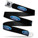 Ford Oval - Full Color - Seatbelt Belt - Detroit Shirt CompanyBuckleDownBelt