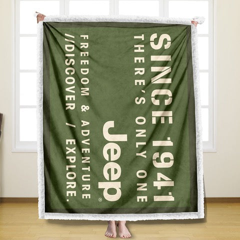 Blanket - Jeep® Stencil