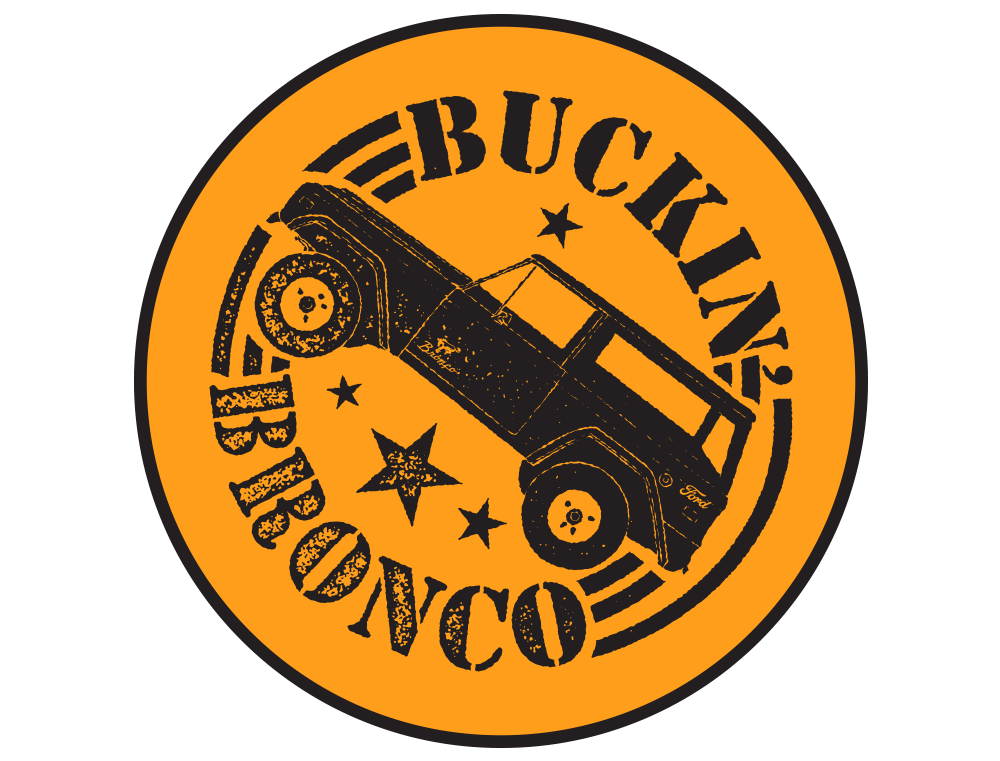 Metal Sign - Ford Buckin' Bronco