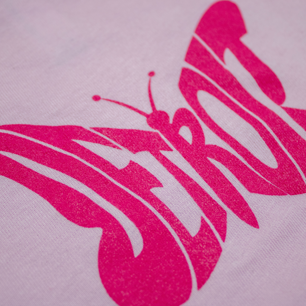 Baby Onesie - Detroit Butterfly - Pink