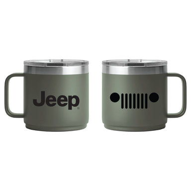 Camper Mug - Jeep Insulated - Green - Detroit Shirt CompanyFCA - JeepDrinkware (Accessories)