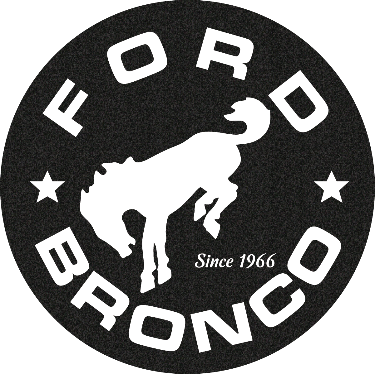 Coaster Set - Ford Bronco Circle