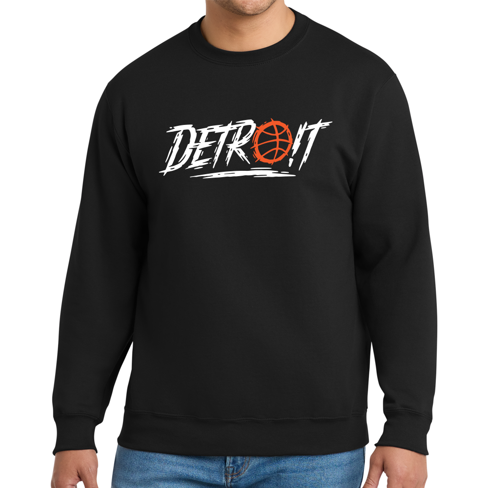 Crewneck Sweatshirt - Detroit Basketball Score Bad Boys