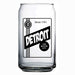 Can Glass - Detroit Label - Detroit Shirt CompanyDetroit Shirt CompanyDrinkware (Accessories)