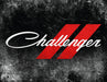 Metal Sign - Dodge Challenger Script - Detroit Shirt CompanyFCA - DodgeOther Accessories