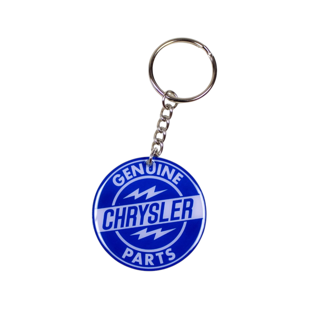 Keychain - Chrysler Genuine Parts - Round Metal