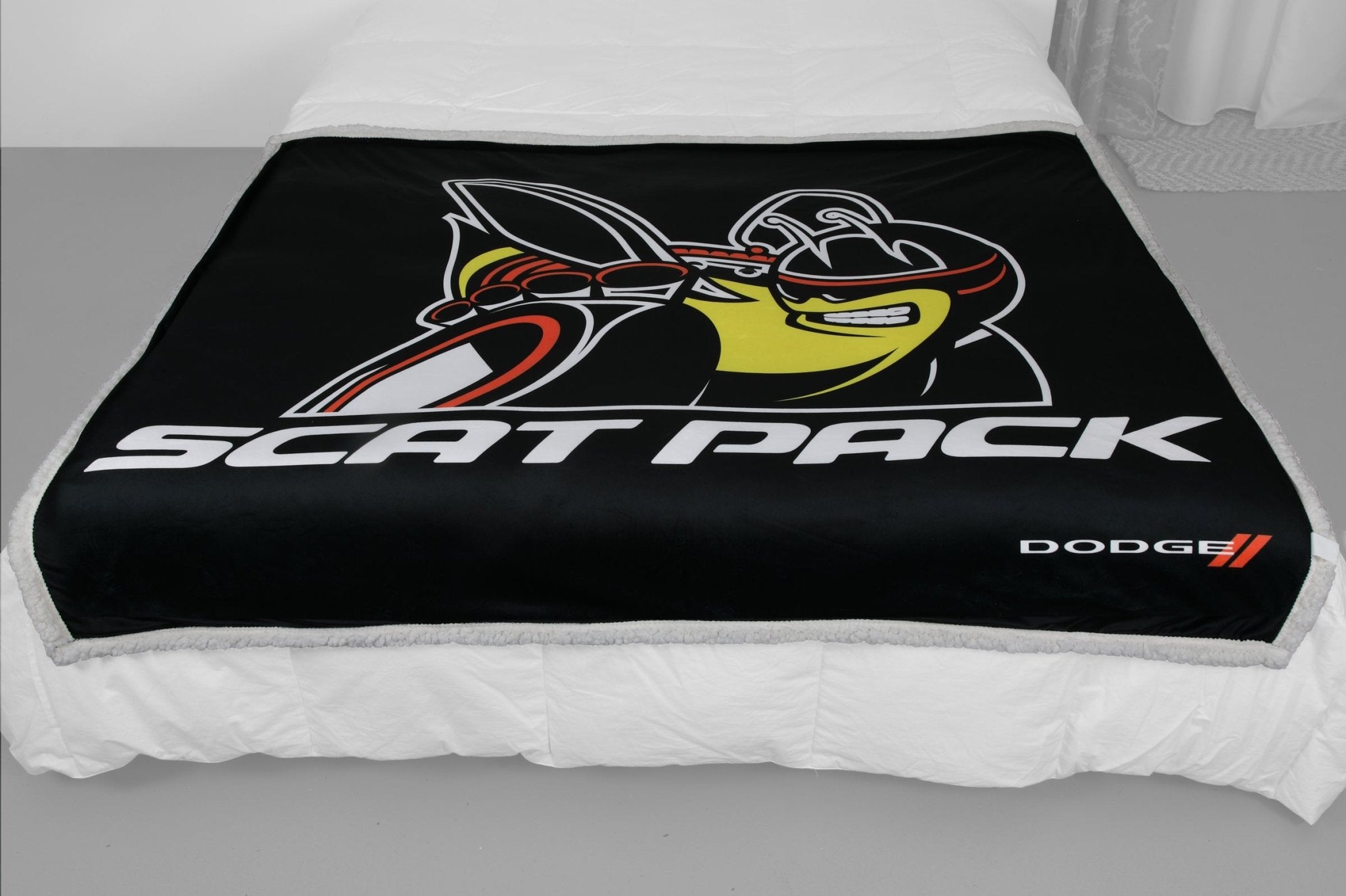 Dodge Scat Pack Sherpa Blanket - Detroit Shirt CompanyFCA - DodgeOther Accessories