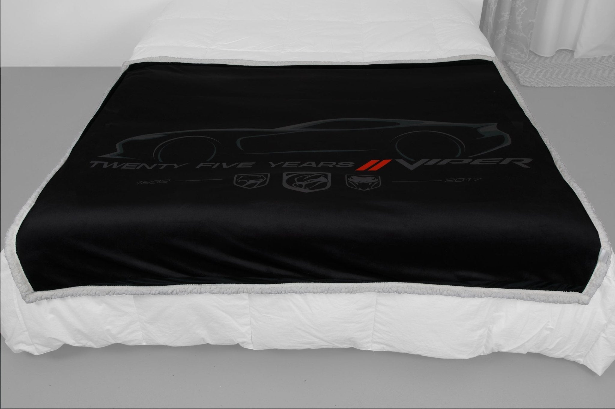 Dodge Viper 25 Years Sherpa Blanket - Detroit Shirt CompanyFCA - DodgeOther Accessories