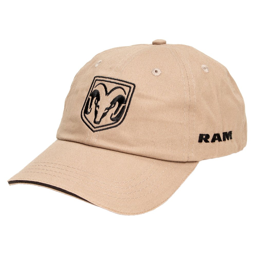 Hat - RAM trucks (Khaki/Black) - Detroit Shirt CompanyFCA - RAMHats (Apparel)