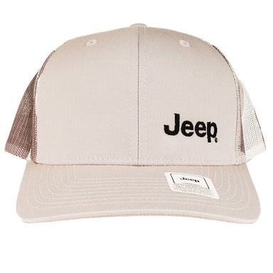 Hat - Jeep Heather Grey and Camo Trucker - Detroit Shirt CompanyFCA - JeepHats (Apparel)