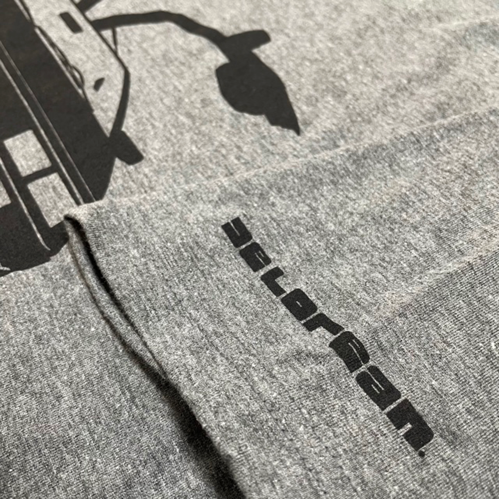 Mens DeLorean Wings - Triblend Grey