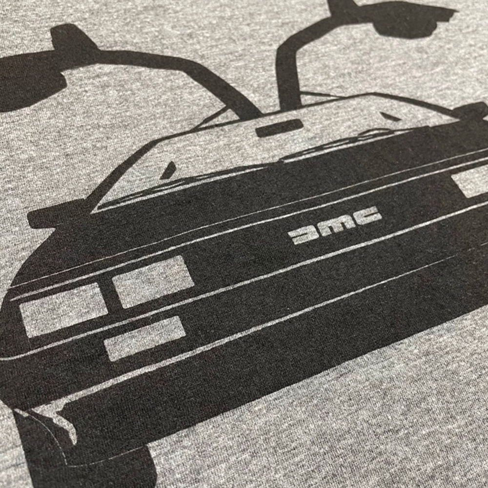 Mens DeLorean Wings - Triblend Grey