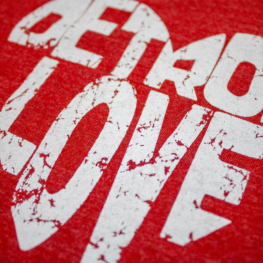 Youth - Detroit Love - Heather Red Triblend