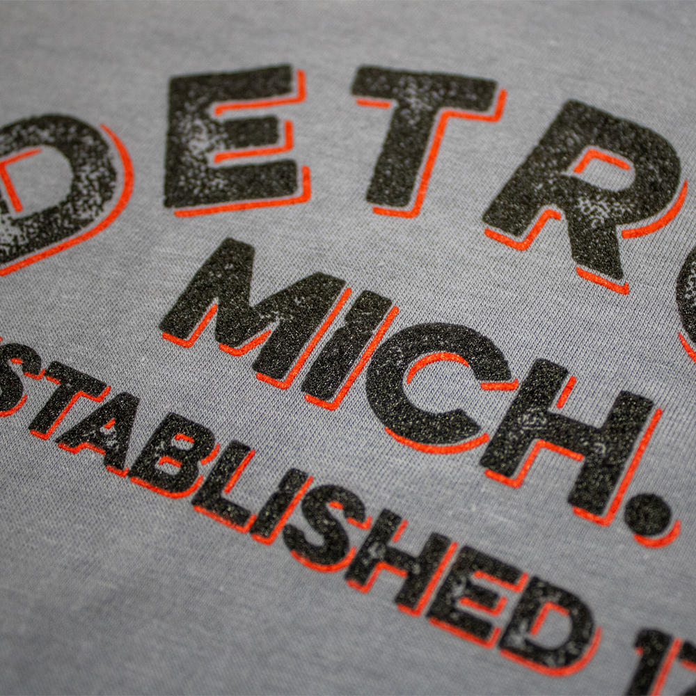 Youth - Detroit Arch T-shirt - Asphalt-FINAL SALE