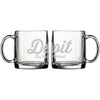 Mug - Detroit Script - Paris of the Midwest Glass - Detroit Shirt CompanyDetroit Shirt CompanyDrinkware (Accessories)