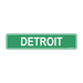 Metal Sign - Detroit Street Sign - Detroit Shirt CompanyDetroit Shirt CompanyOther Accessories