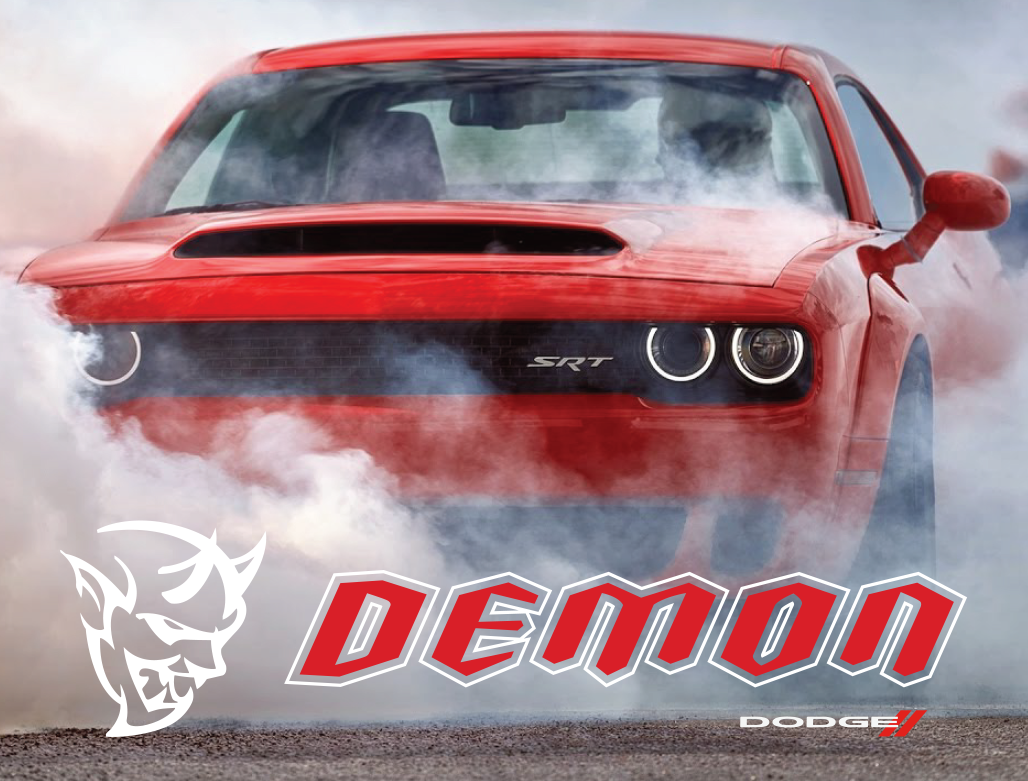 Metal Sign - Dodge Demon