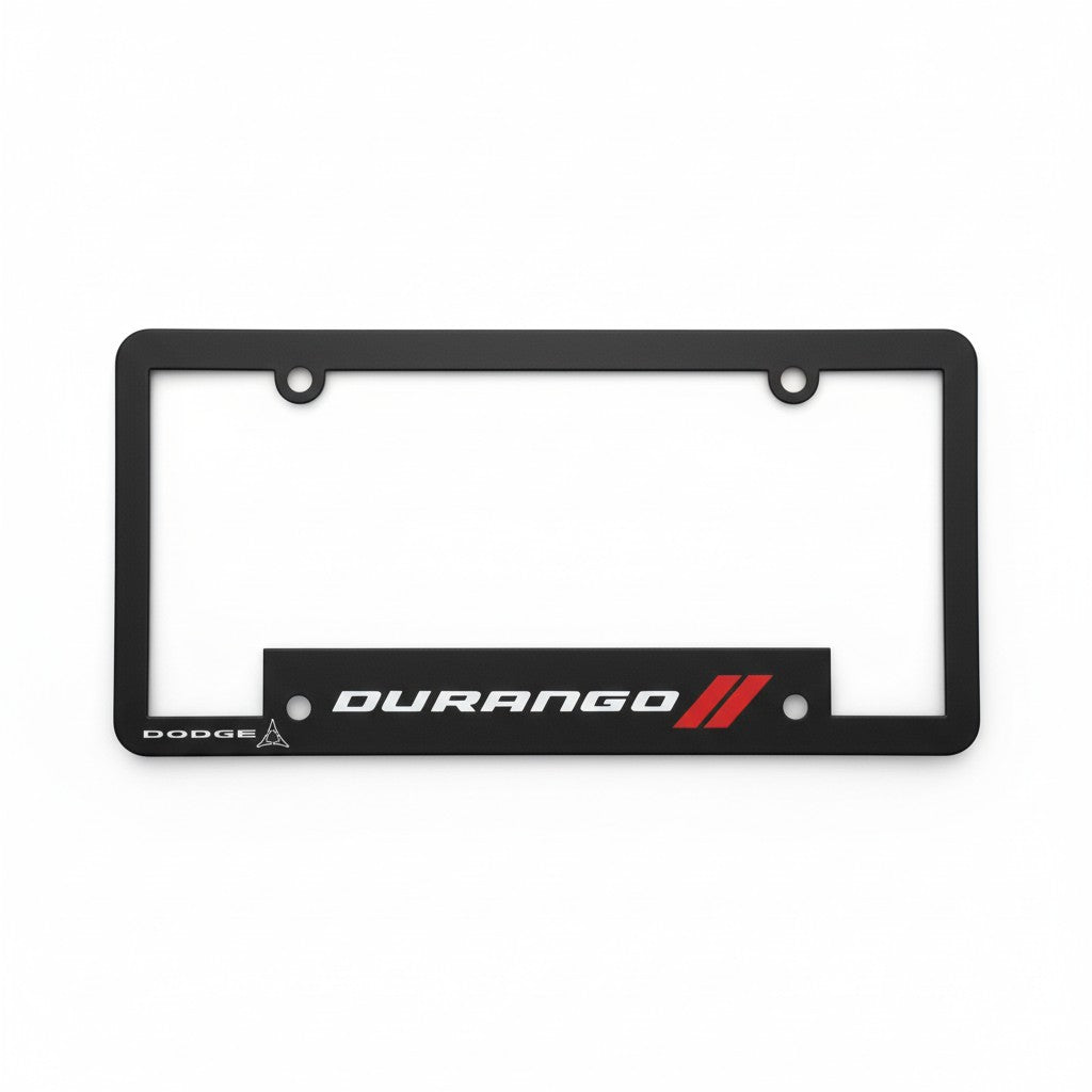 License Plate Frame - Durango